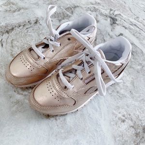 Toddler Girls Reebok Tennis Shoes Rose Gold 10